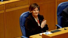 Roc�o Mosquera, hoy en el parlamento