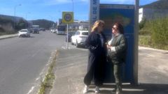 Beatriz Sestayo, gerente de SEA, se reuni&oacute; con la teniente de alcalde de Muros, Caridad Gonz&aacute;lez