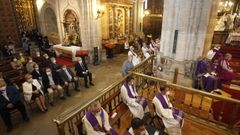 Misa en la catedral de Lugo en homenaje a las v�ctimas del covid-19