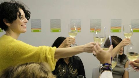 Grace Castro, en la primera cena clandestina celebrada en Santiago