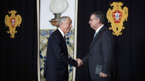 Rebelo de Sousa y Seguro se reunieron la tarde de este lunes en el palacio de Bel&eacute;m, sede de la Presidencia lusa.