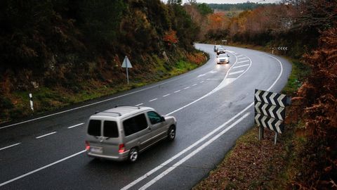 Imagen de archivo de un tramo de carretera de la N-541