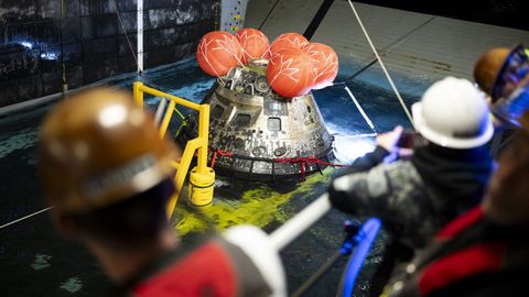 La c�psula Orion, que ya est� siendo analizada por la NASA.