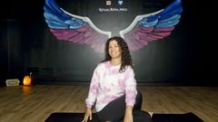 Patricia Tasende se ha centrado ahora en el yoga