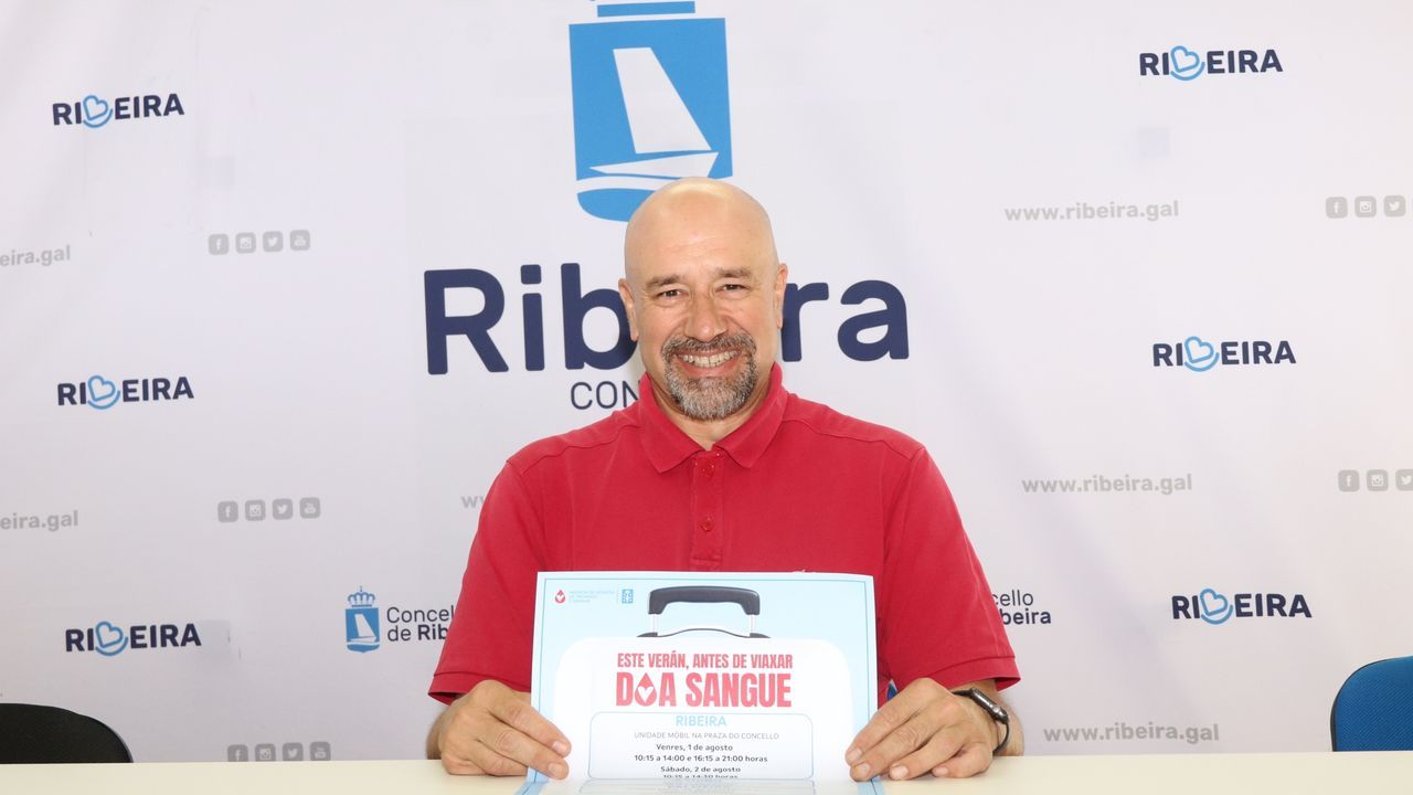 Ribeira se sube al barco de las donaciones de sangre en busca de las 27.000 a nivel gallego