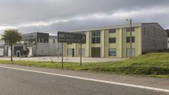 El pol�gono de Tella, en Ponteceso.