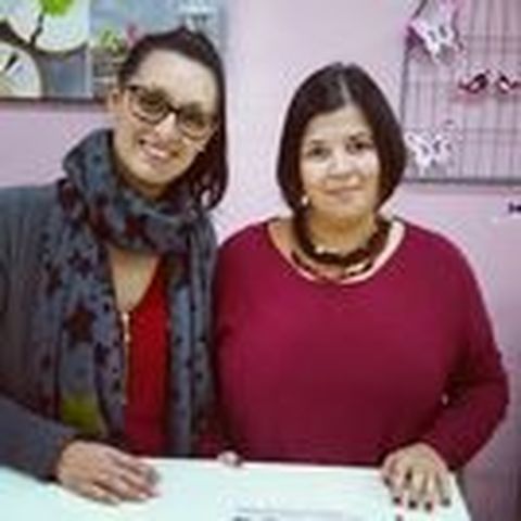 Monica Gul�n �lvarez y Enma Pedreira Garc�a
