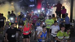 Im�genes de la carrera nocturna de Quiroga
