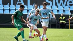 El Celta Fortuna vuelve a Balados, donde gan los dos partidos que disput este curso, a Arenas de Getxo y Racing de Ferrol, en la imagen.