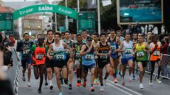 Salida de la �ltima edici�n de la media marat�n Coru�a21