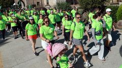 Andaina solidaria contra el c�ncer en Noia