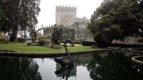 Jardines del castillo de Soutomaior.