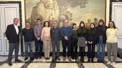 El subdelegado del Gobierno recibi a los nuevos trabajadores.