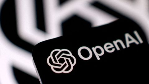 Una imagen del logo de OpenAI