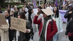 Manifestaci�n en A Coru�a en abril del 2025 para protestar contra los elevados precios de la vivienda.
