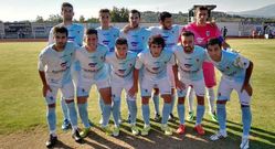 Equipo del Compos que disput� el primer partido, ante el Bembibre.