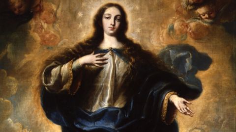 Detalle de la Inmaculada de Melndez