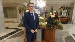 Leonardo Lpez, director del Hotel Carlos I Silgar, en Sanxenxo