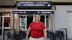 Gislene, duea del bar O Pinchio, contra el que un varn se estamp en el 2023