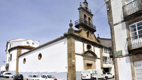 La iglesia del Socorro, situada en el barrio de Ferrol Vello
