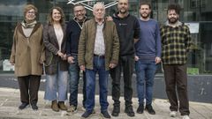 La familia Gil Gul�n, tres generaciones al frente de la Chapister�a O Cercado de Celanova.