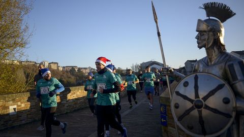 Carrera San Silvestre de Lugo, organizada por el Club Fluvial