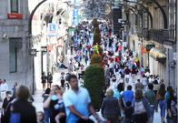 La calle Pr�ncipe de Vigo el pasado jueves