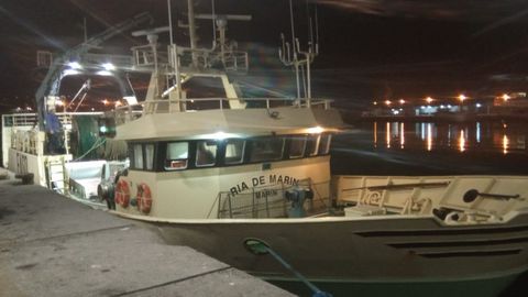 El R�a de Mar�n, uno de los cinco arrastreros que probarar�n el aparejo dise�ado por Tecnopesca para limpiar el fondo marino