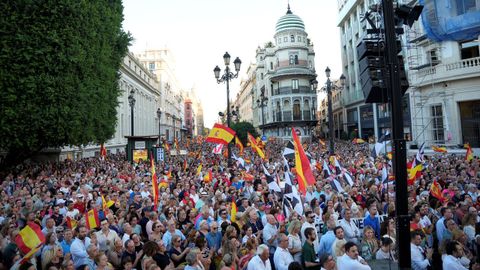 Concentraci�n en Sevilla en apoyo a Ceuta.