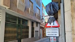 Las se�ales ya est�n instaladas en el casco viejo de O Barco