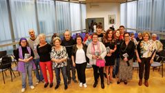 Presentaci�n del libro Sombras � deriva creado por los alumnos del�taller de literatura de Ant�n Riveiro Coello