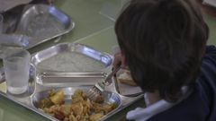 Imagen de archivo de un comedor escolar