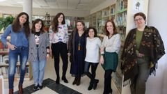 Las siete profesoras de la Escola Oficial de Idiomas (EOI) de Pontevedra que participan en el programa Observa-acci�n