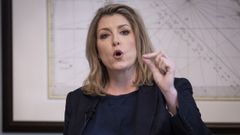 La secretaria de Estado de Comercio del Reino Unido, Penny Mordaunt