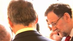 Rajoy se entera del accidente de Germanwings en Vitoria