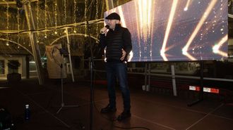 Actuaci�n de Suso Andrea en Vimianzo