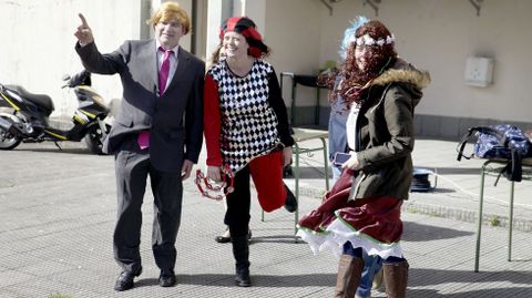 Fiestas de carnavales en los colegios de Barbanza