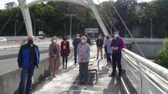 El PP de Lugo pide limpieza e inspecci�n del puente blanco 