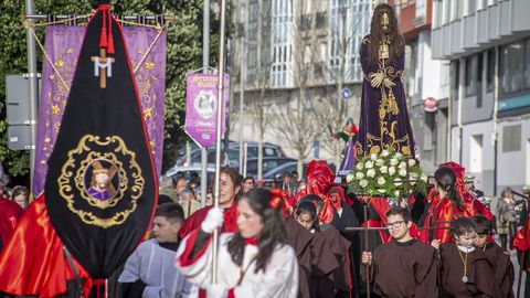 Procesi�n del Ecce Homo en O Porto do Son