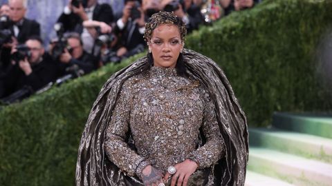 La cantante Rihanna.