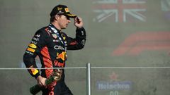 El holand�s Max Verstappen de Red Bull Racing, gan� el GP de M�xico este fin de semana