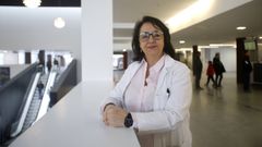 La doctora Olga Maseda es la nueva jefa de Ciruga General y del Aparato Digestivo del HULA.