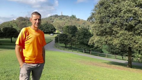 Carlos Fernndez Llaneza, en el Naranco