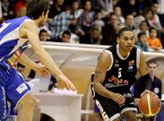 Sean Ogirri, en un lance del encuentro que el Breog�n disput� contra el Andorra.