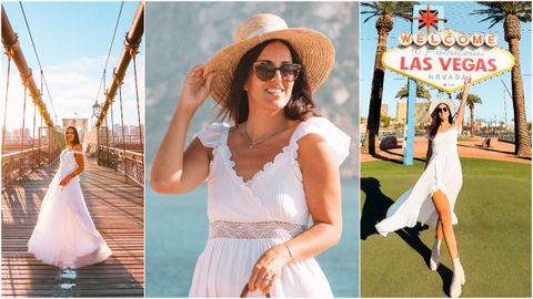 Diana Millos, creadora de contenido de viajes de lujo. 