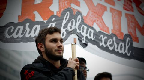 Manifestación en A Coruña.