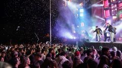 Imagen de archivo de un concierto en Pardo de Cela, que volver� a ser el epicentro de las fiestas.