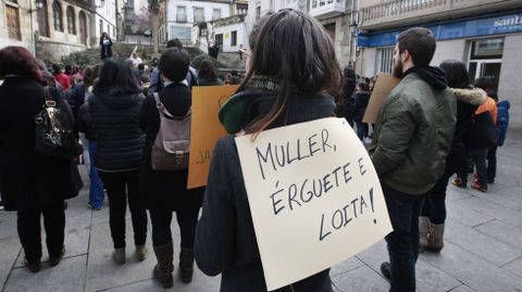 Manifestaci�n en Monforte