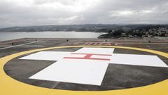 Helipuerto del Chuac, en una imagen de archivo 