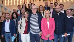 La actual corporaci�n de Ames est� formada por representantes del PSOE, PP, BNG, Contigo Podemos,� Ames Novo, Ciudadanos y una edila no adscrita.